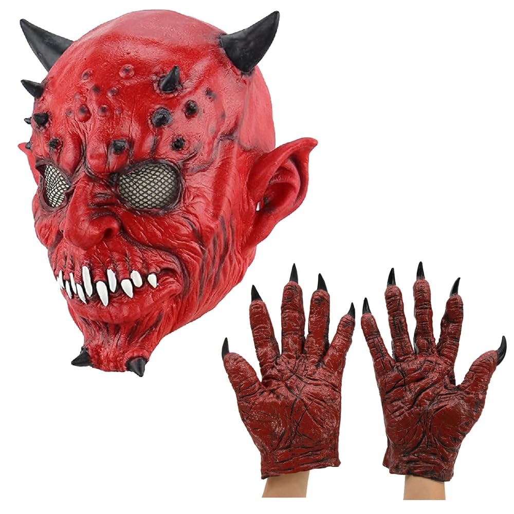 kigurumi悪魔の顔 コスプレマスク フリーサイズ kigurumi悪魔の顔 コスプレマスク フリーサイズ kigurumi悪魔の顔